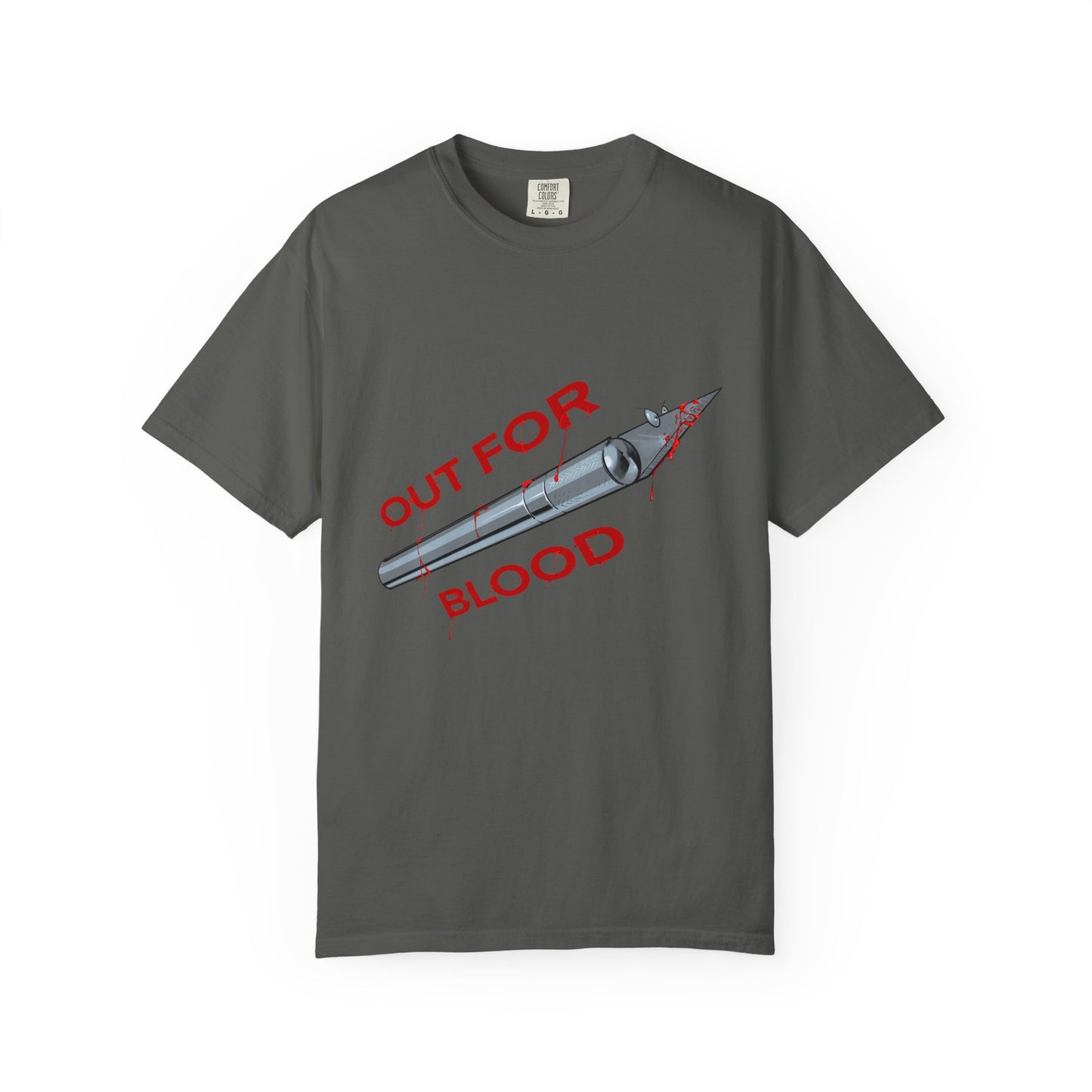 Out For Blood- Hobby Knife T-Shirt — Graphic Tee