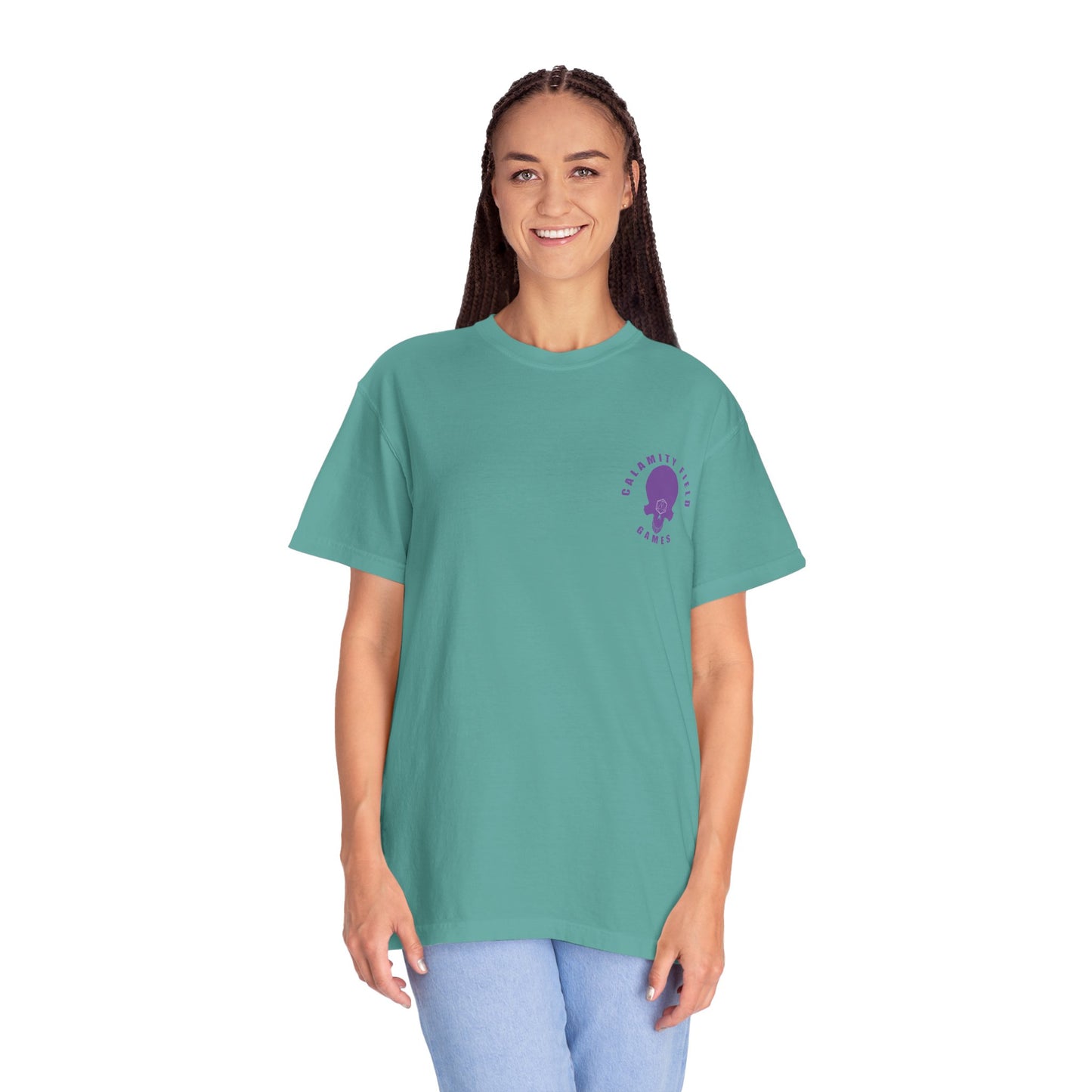 Purple Licky Alien Graphic Tee