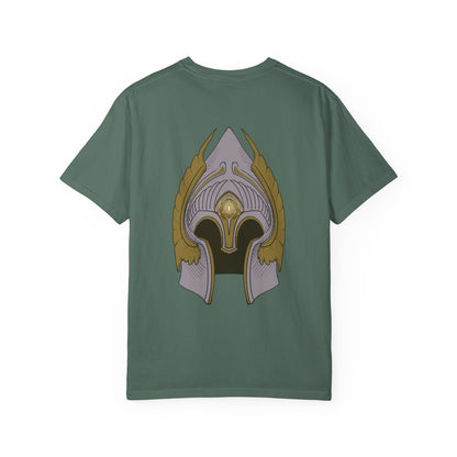 White Tree Solider Helmet T-shirt- Graphic Tee