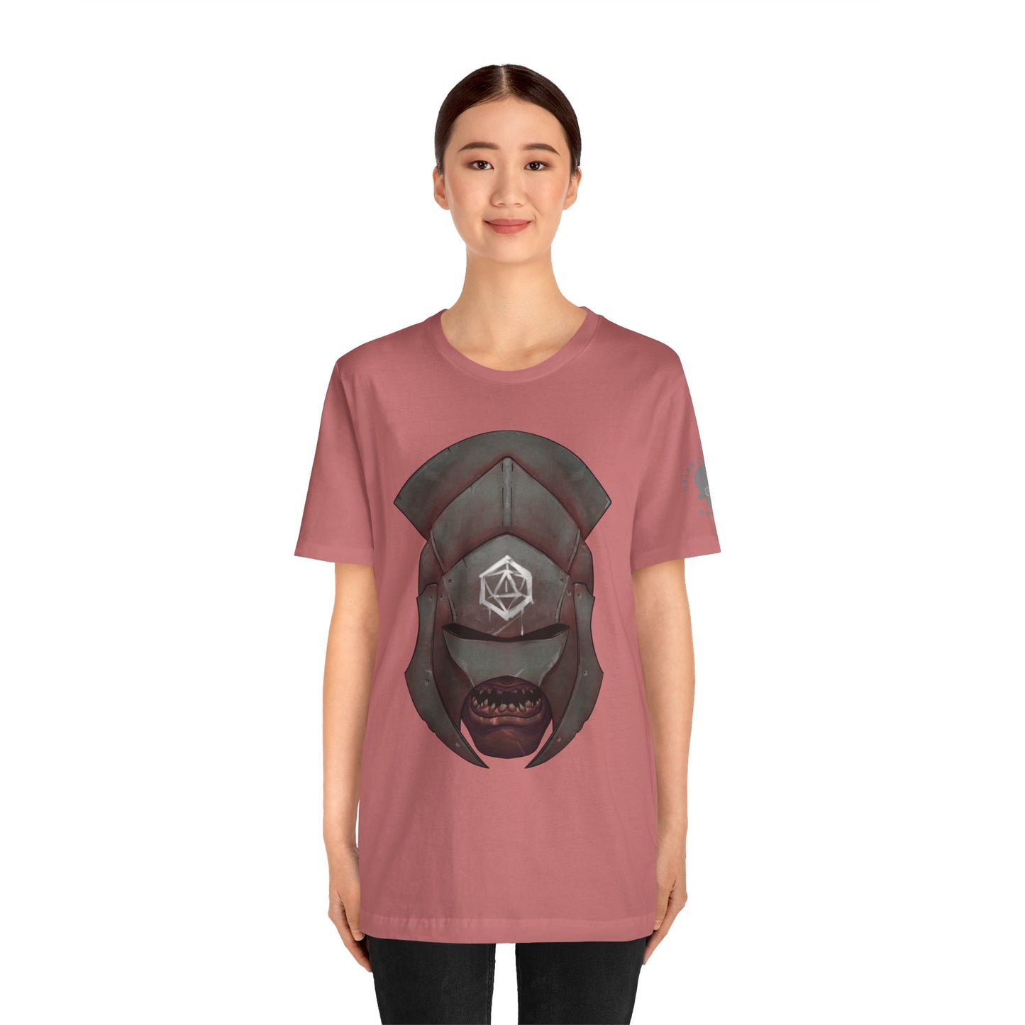 Orc white Hand Warrior Helmet T-Shirt