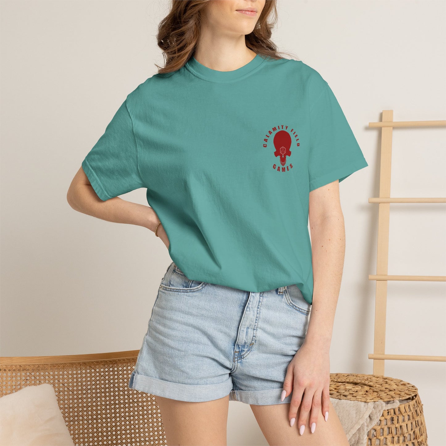Armored Space Man Helmet Graphic T-Shirt