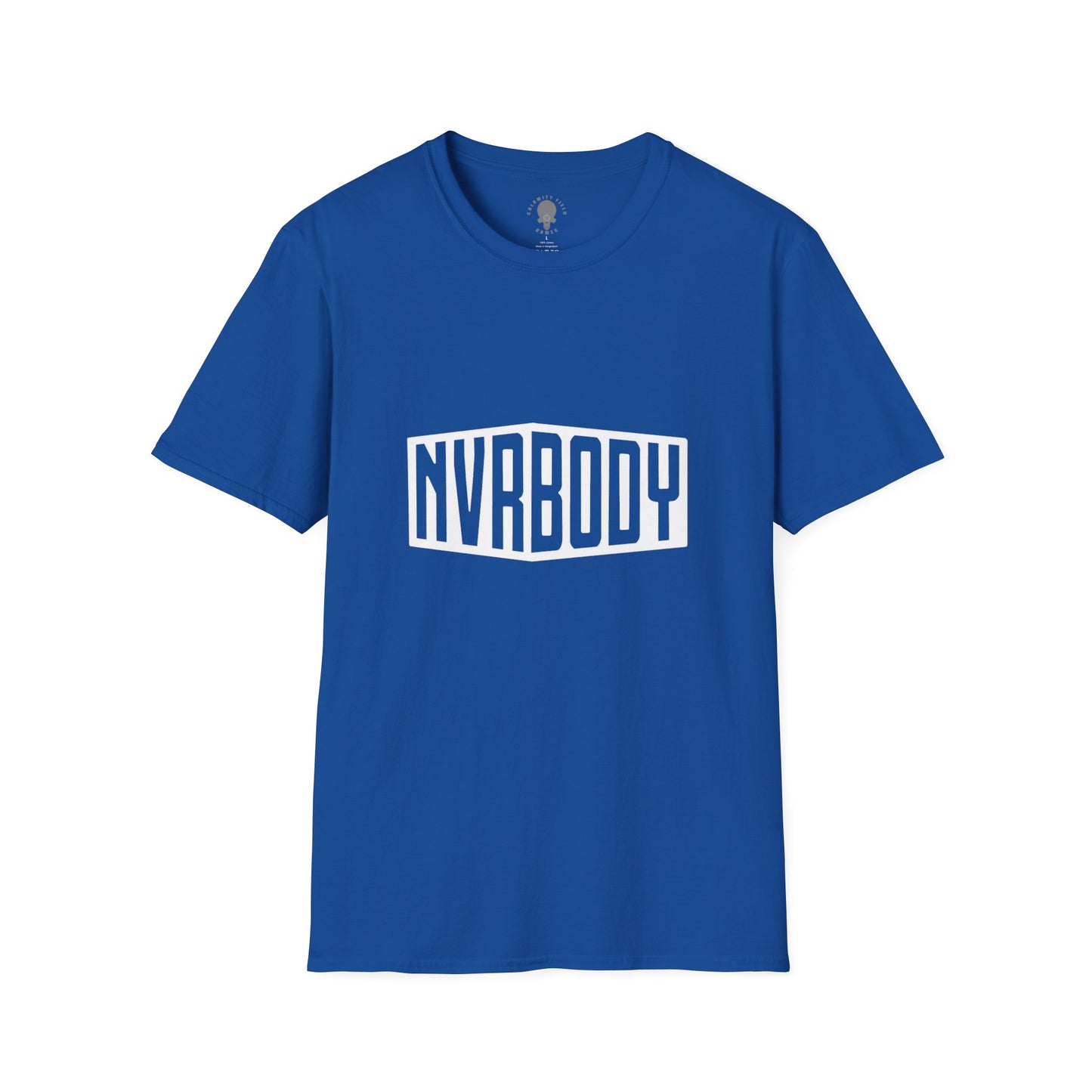 White NVRBODY Graphic T-shirt