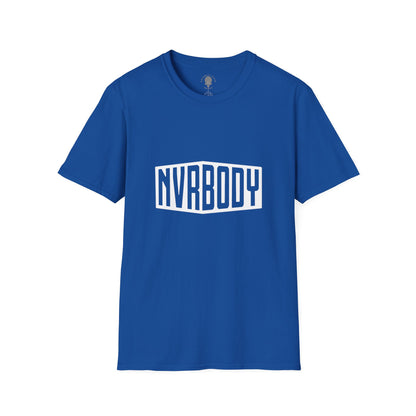 White NVRBODY Graphic T-shirt