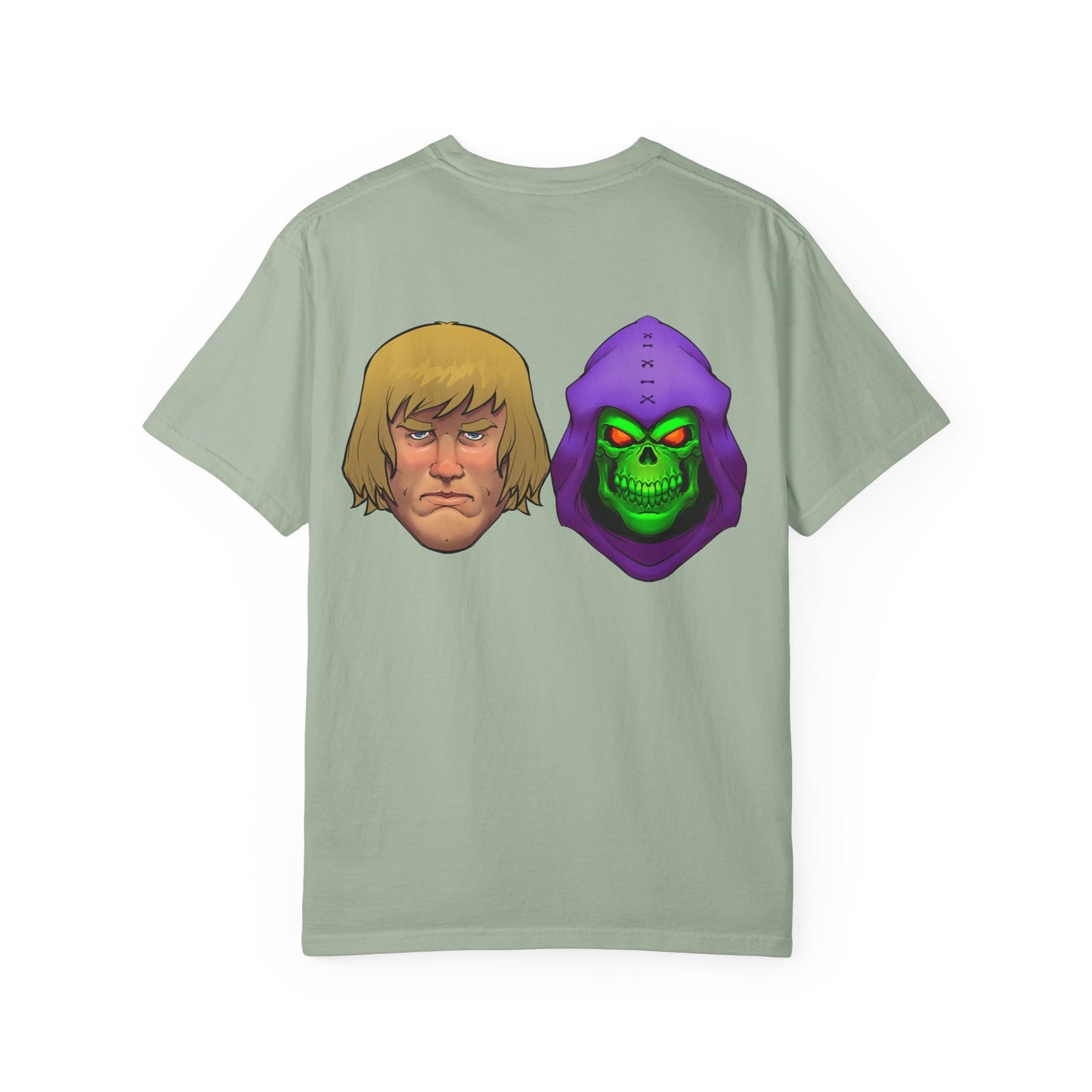 Adam-Man & Skull-etor Retro Versus T-Shirt