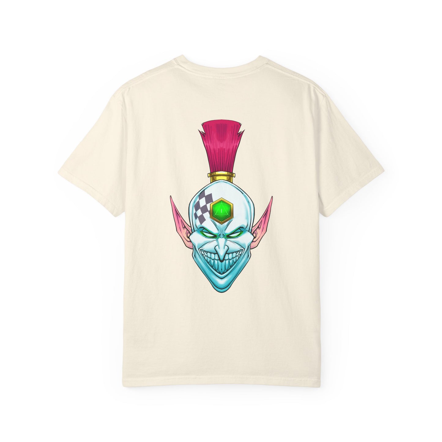 Laughing Elf Mask Graphic T-Shirt