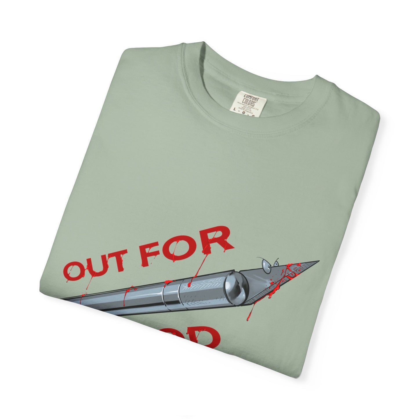 Out For Blood- Hobby Knife T-Shirt — Graphic Tee