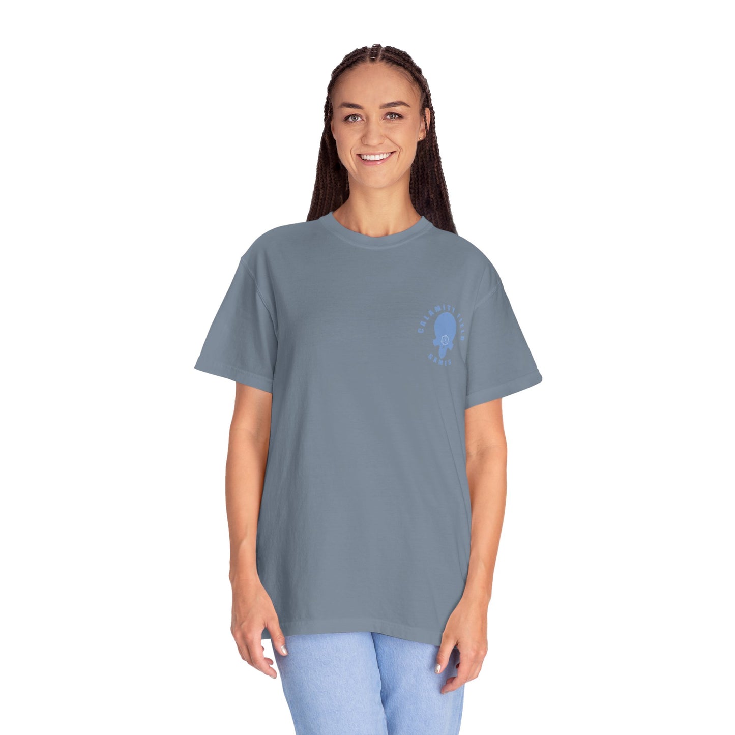 Wolf Space Man Head Graphic T-shirt