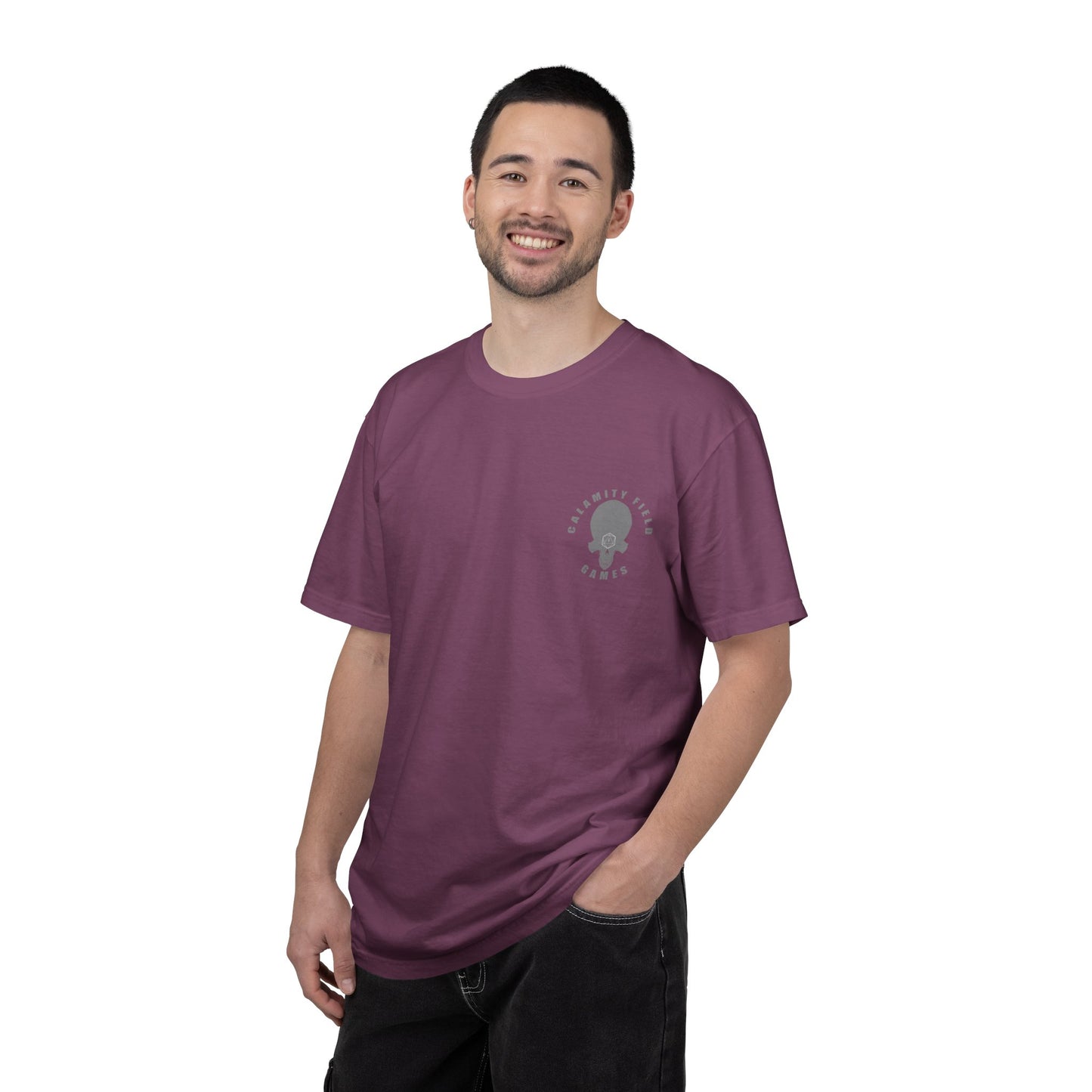 White Tree Solider Helmet T-shirt- Graphic Tee