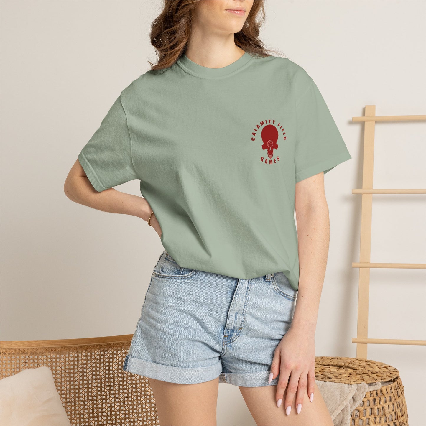 Armored Space Man Helmet Graphic T-Shirt