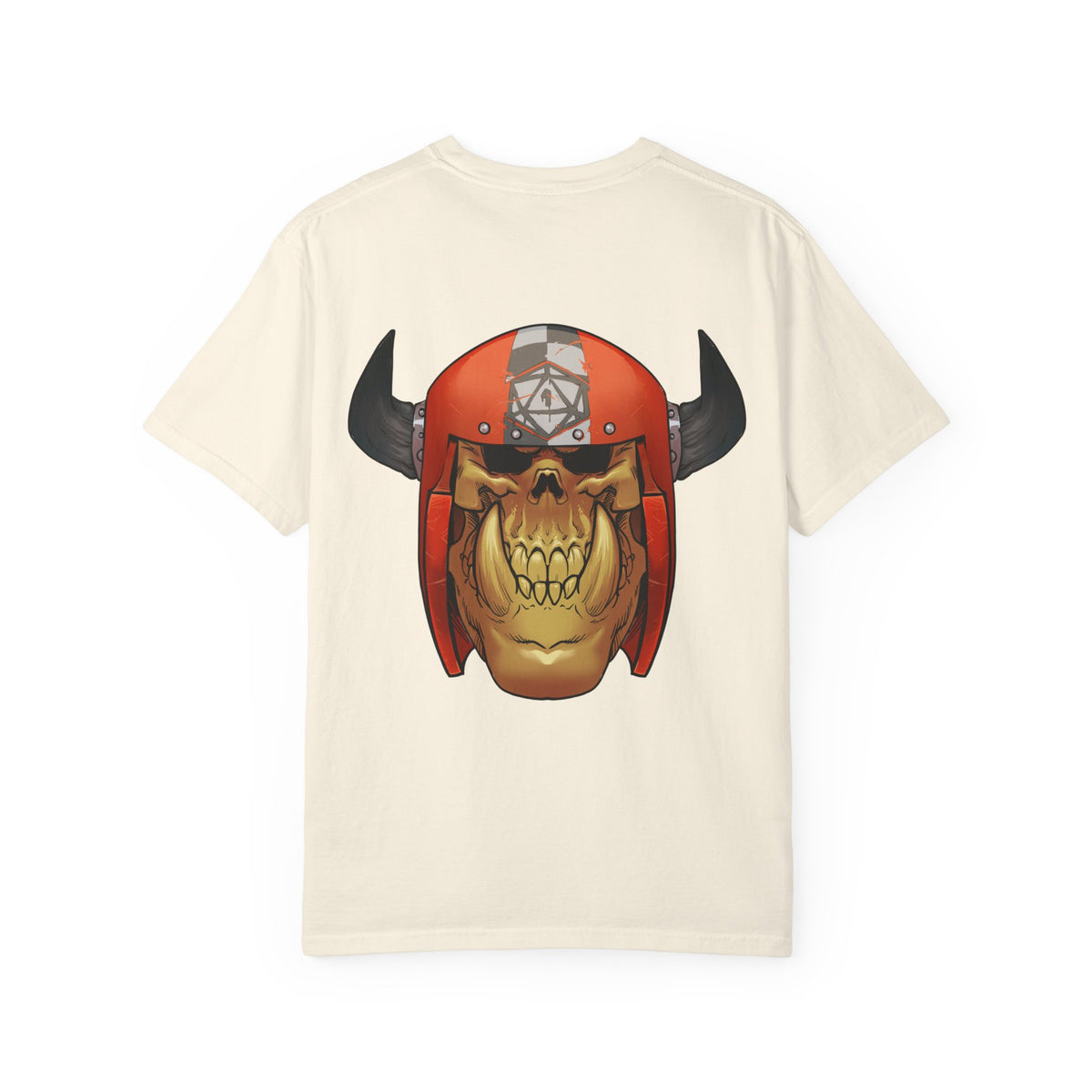 Orc Skull Helmet T‑Shirt — Graphic Tee