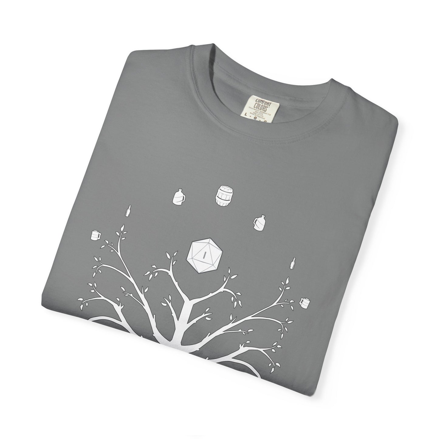 Gondor Calls for Ale White Tree Tee