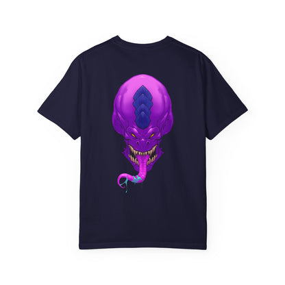 Purple Licky Alien Graphic Tee