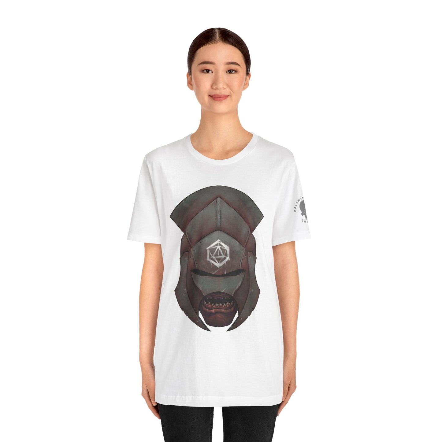 Orc white Hand Warrior Helmet T-Shirt