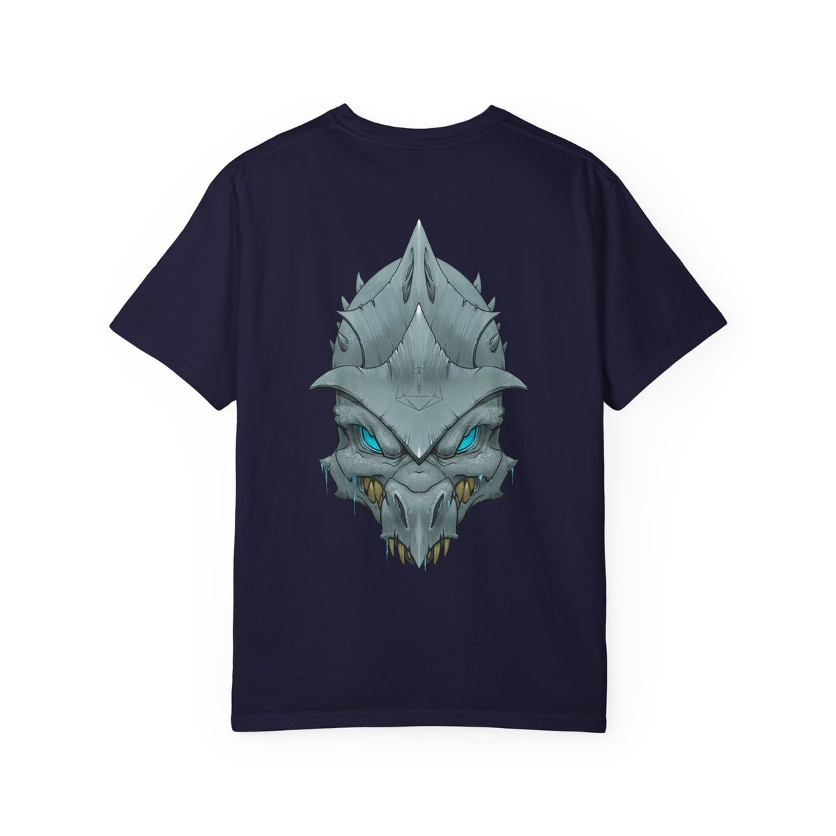 Frost Dragon Skull Graphic T-Shirt