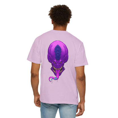 Purple Licky Alien Graphic Tee