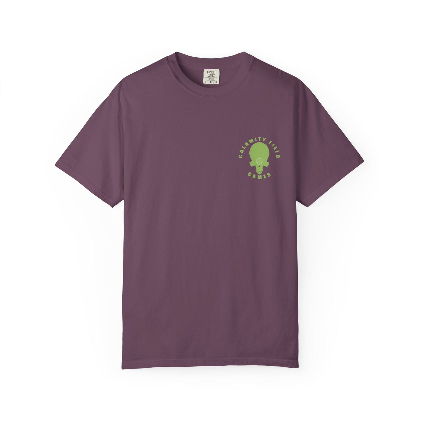 Diseased Fiend Skull T-Shirt — Green Skull Graphic Tee