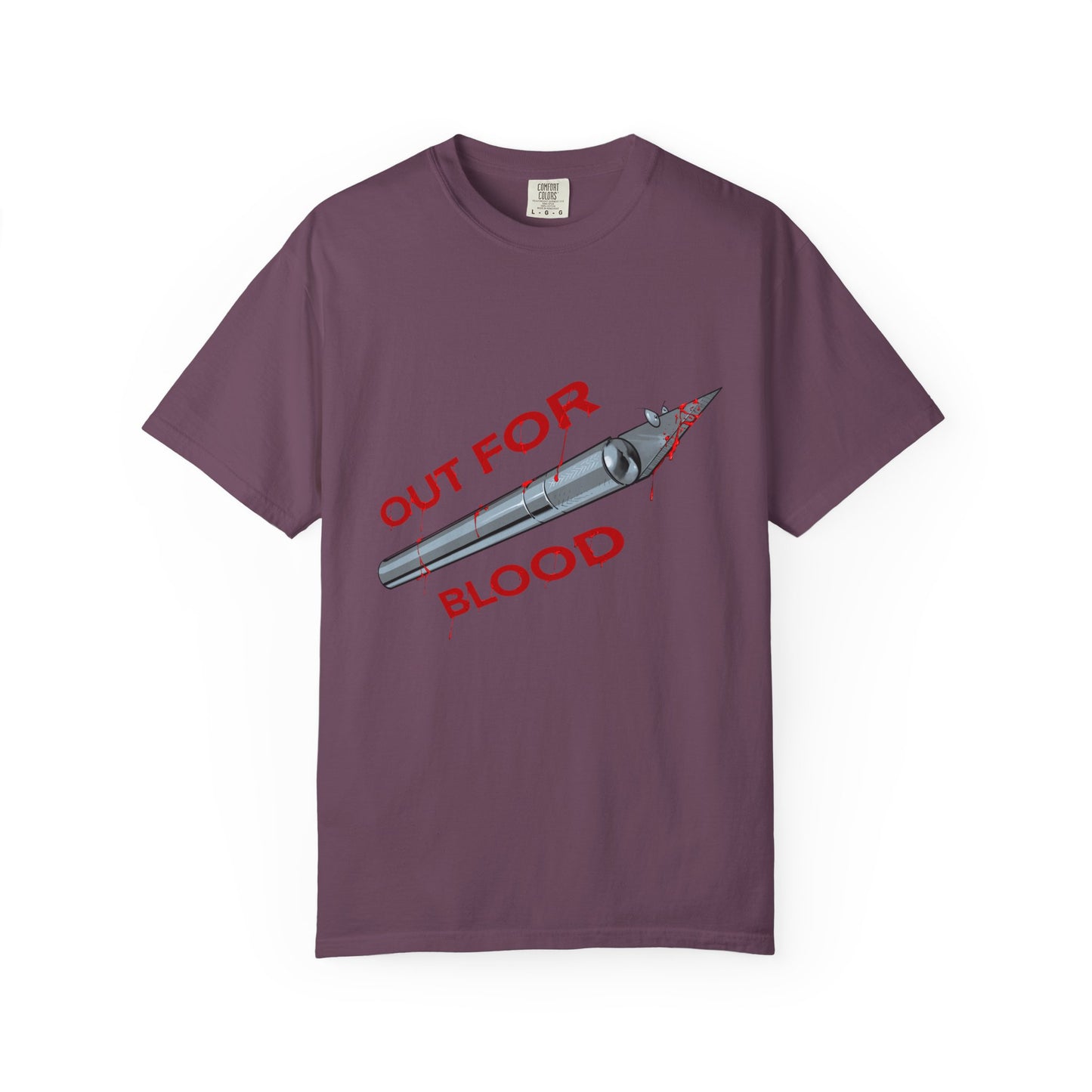 Out For Blood- Hobby Knife T-Shirt — Graphic Tee