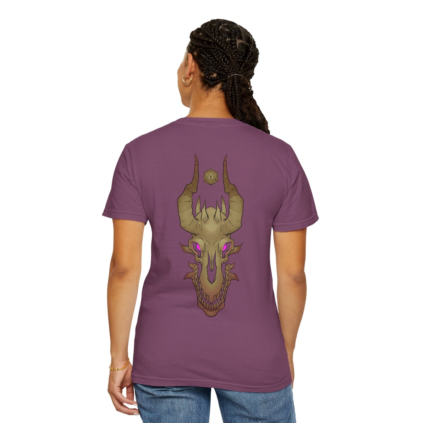 Bone Dragon Skull Graphic Tee