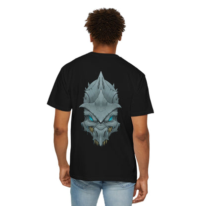 Frost Dragon Skull Graphic T-Shirt