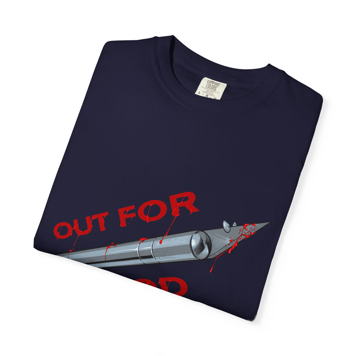 Out For Blood- Hobby Knife T-Shirt — Graphic Tee